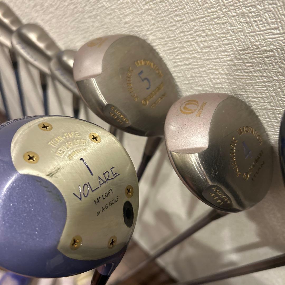 マルマン　レディースL 10本　右利き　ゴルフクラブセット