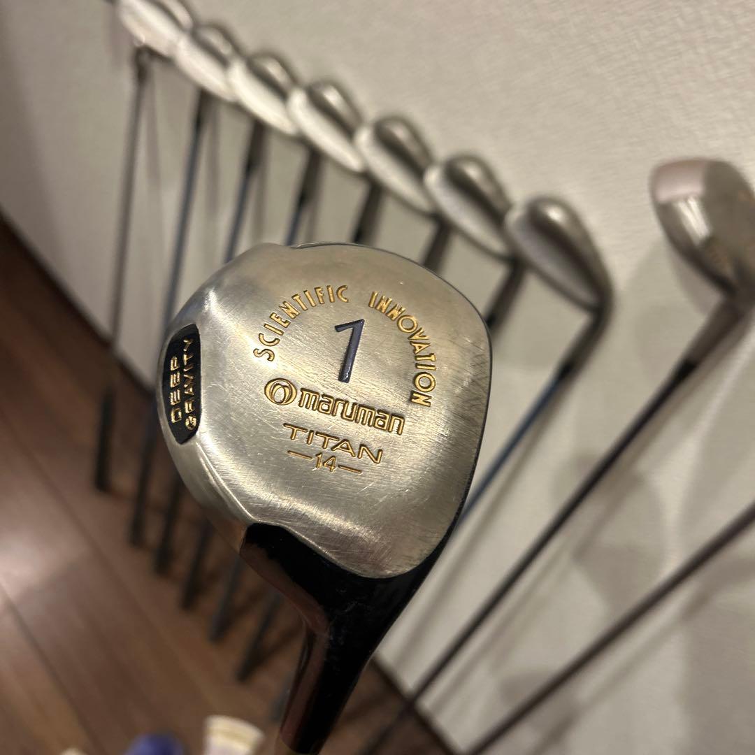 マルマン　レディースL 10本　右利き　ゴルフクラブセット