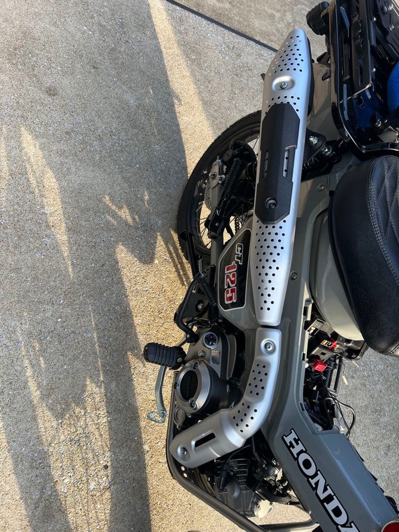 CT125/ハンターカブ/マフラー/JA65　新車外し