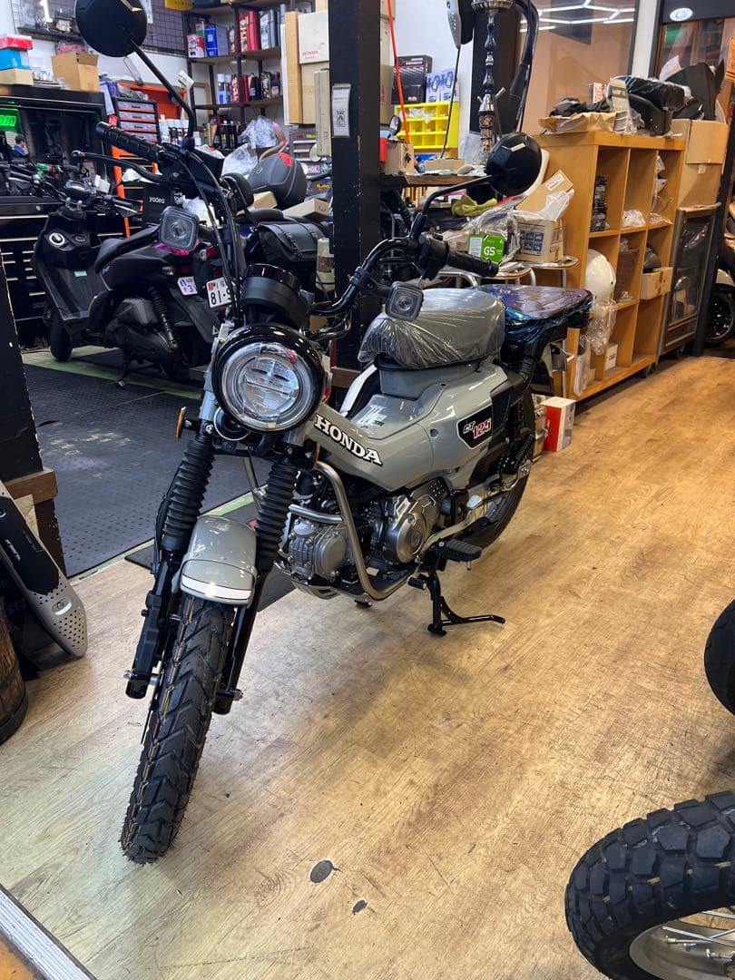 CT125/ハンターカブ/マフラー/JA65　新車外し