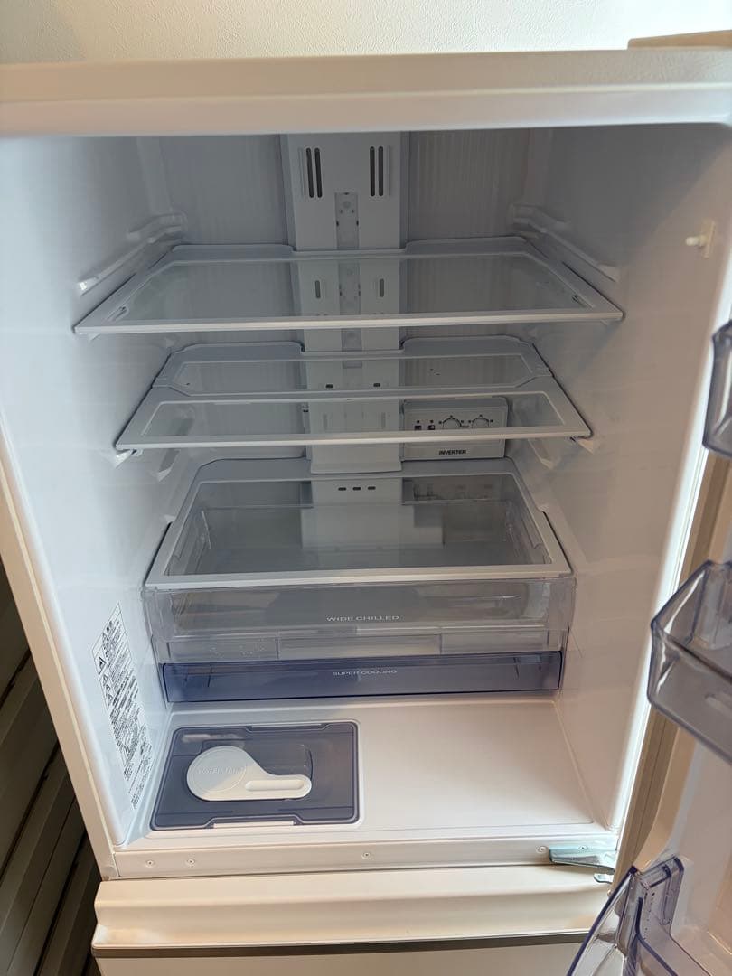 【札幌市引取限定】三菱電機 MR-CX33H-W 冷蔵庫 330L