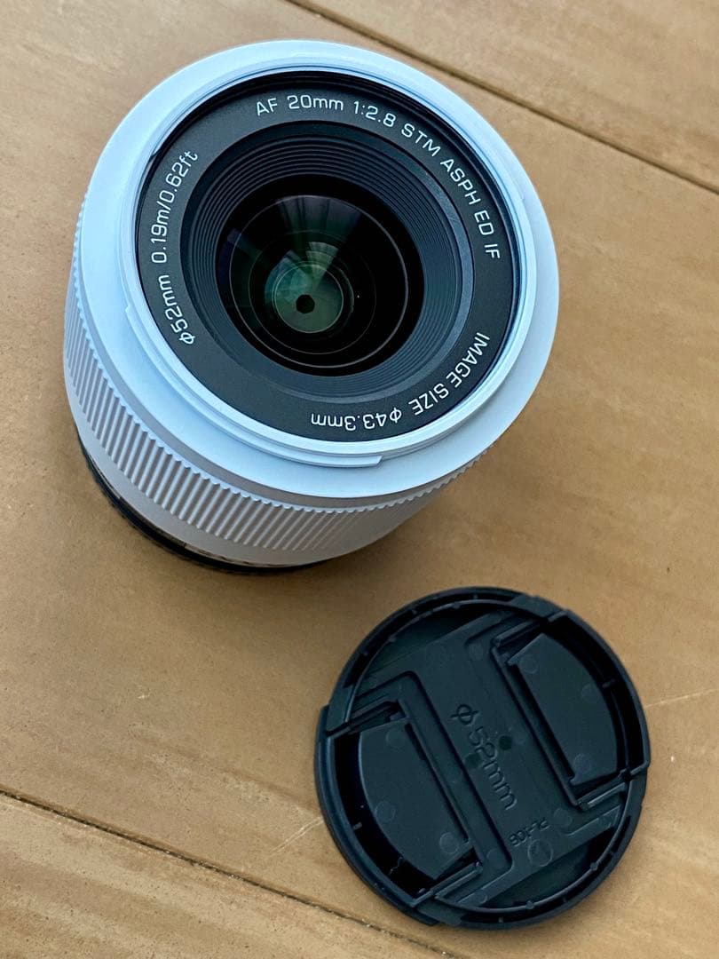 VILTROX AF 20mm F2.8 FE レンズ ソニー Eマウント(白)