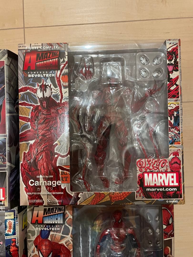 アメイジングヤマグチ　ヴェノム　カーネイジと他　4点セット