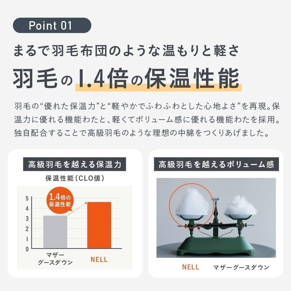 【新品】NELL かけ布団 シングル 2025年10月発売！