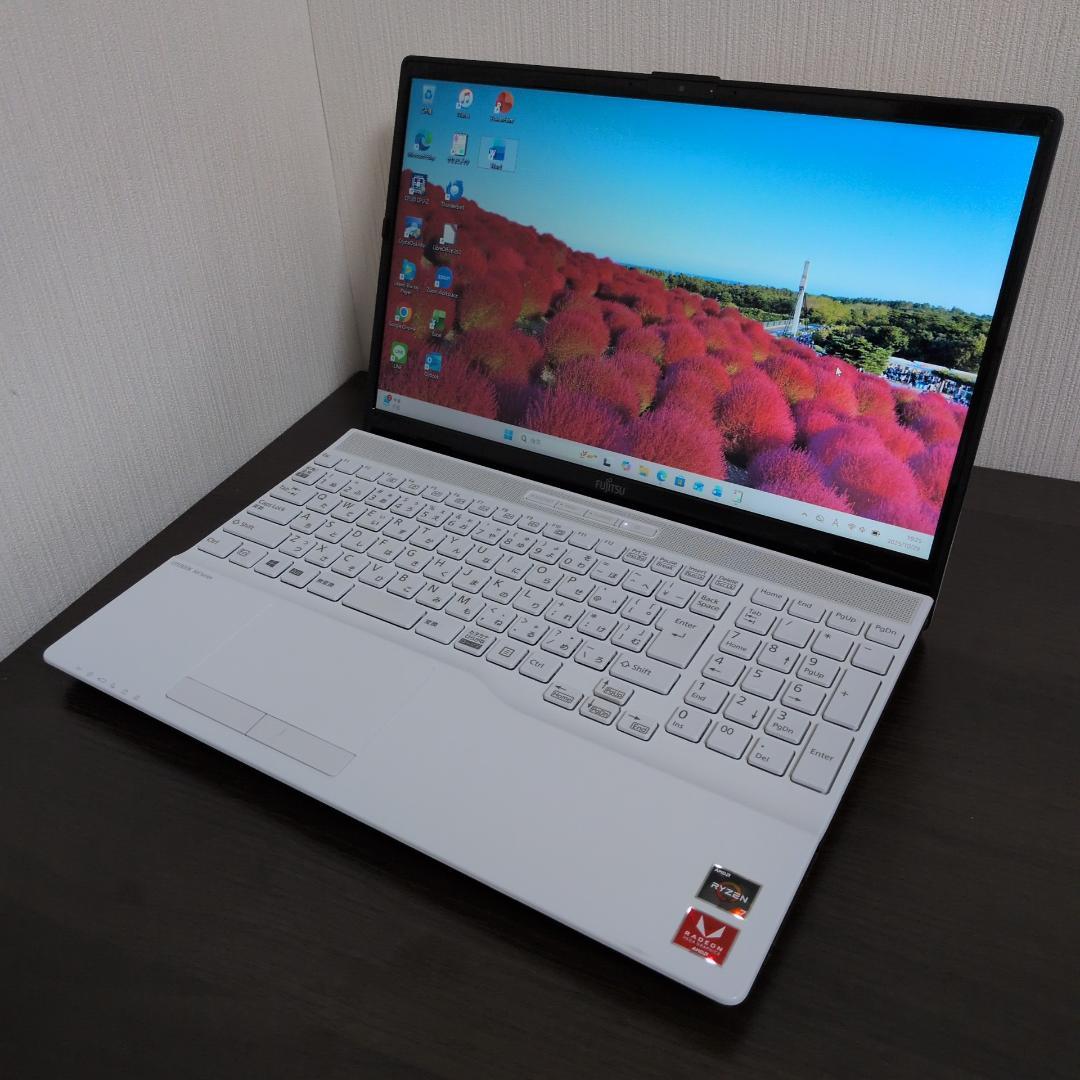 富士通 LIFEBOOK AH50/E1 RYZEN7 16GB 1TB