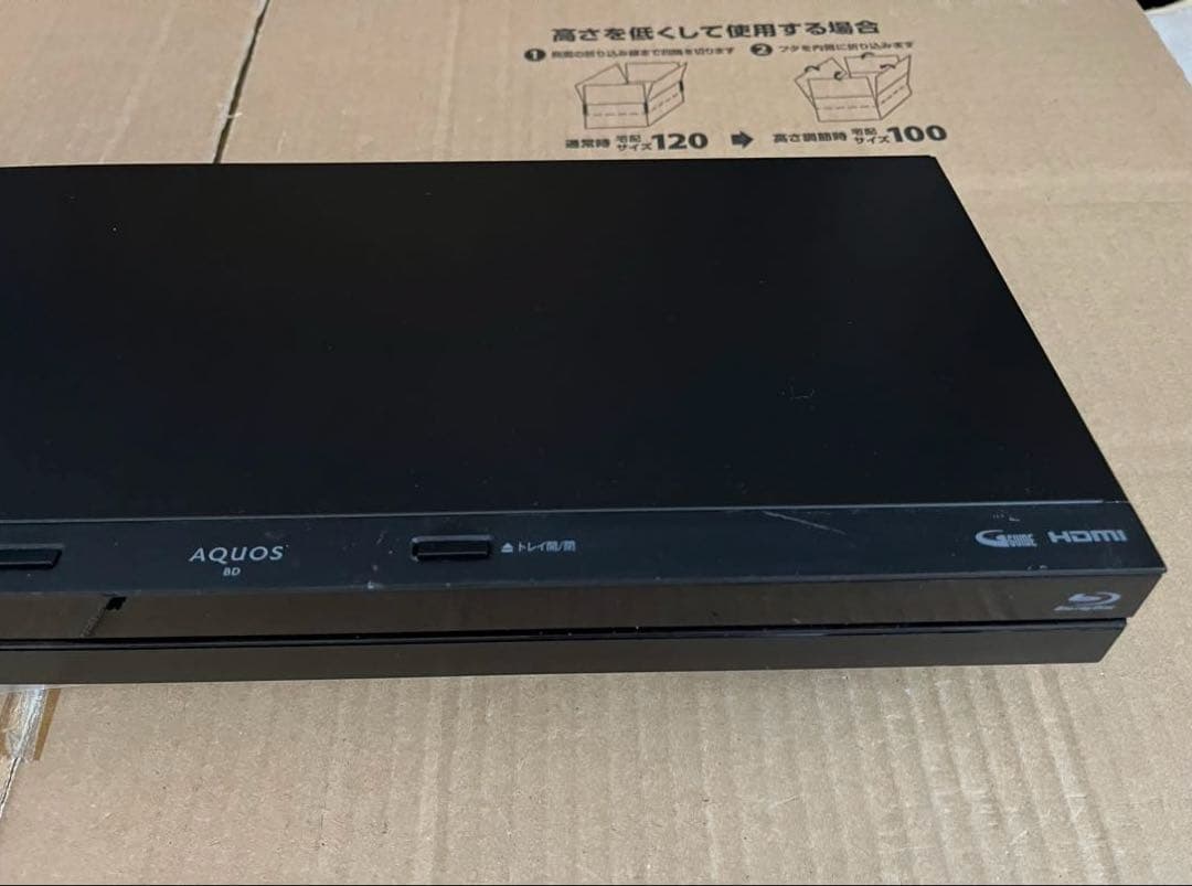専用 AQUOS BD-NW520 ブルーレイレコーダー HDD500GB