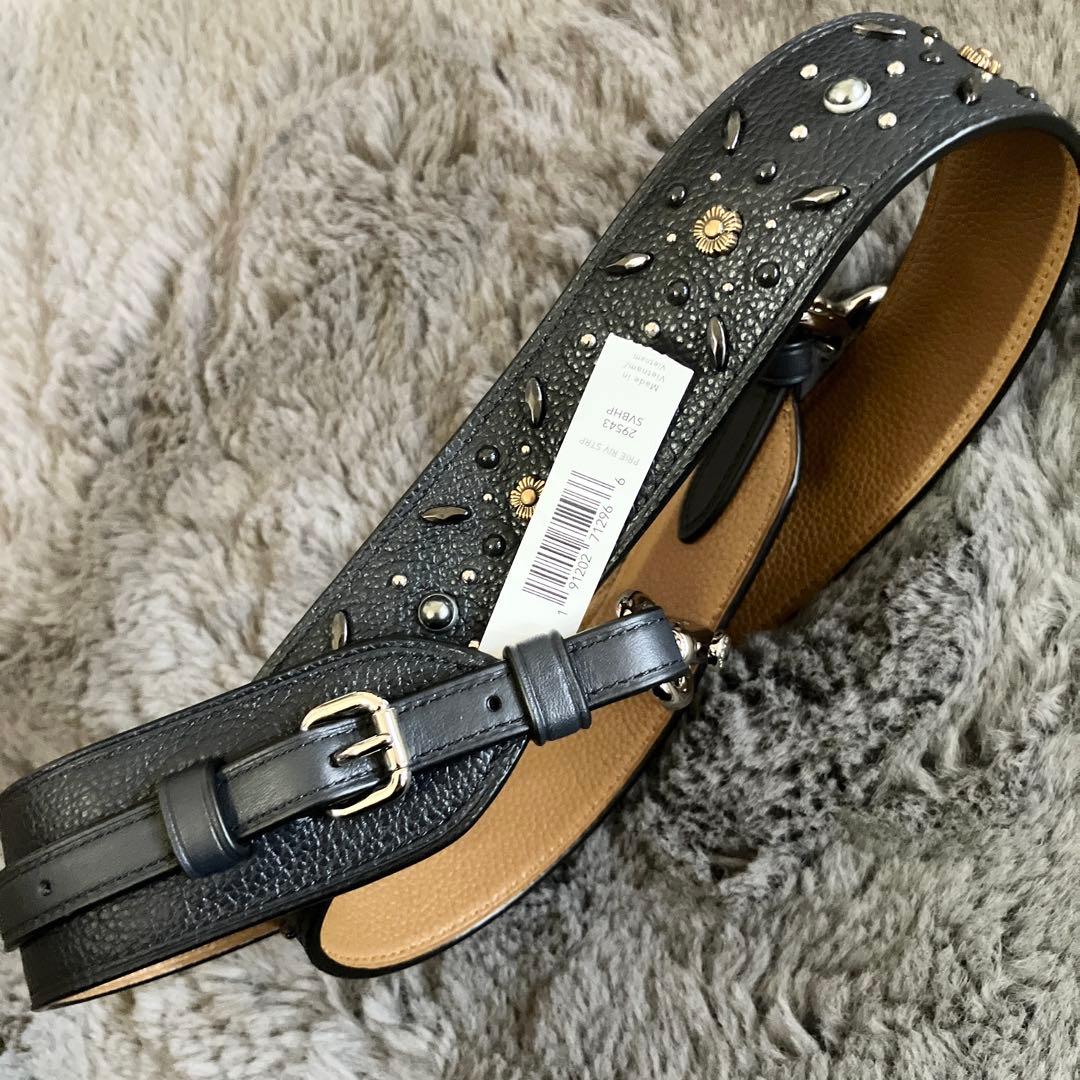 ☆未使用☆コーチ COACH レザー ショルダーストラップ④