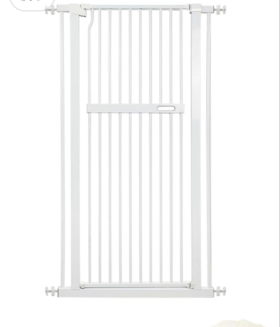 安全ゲート　猫用　ペットドア 幅76cm 高さ140cm