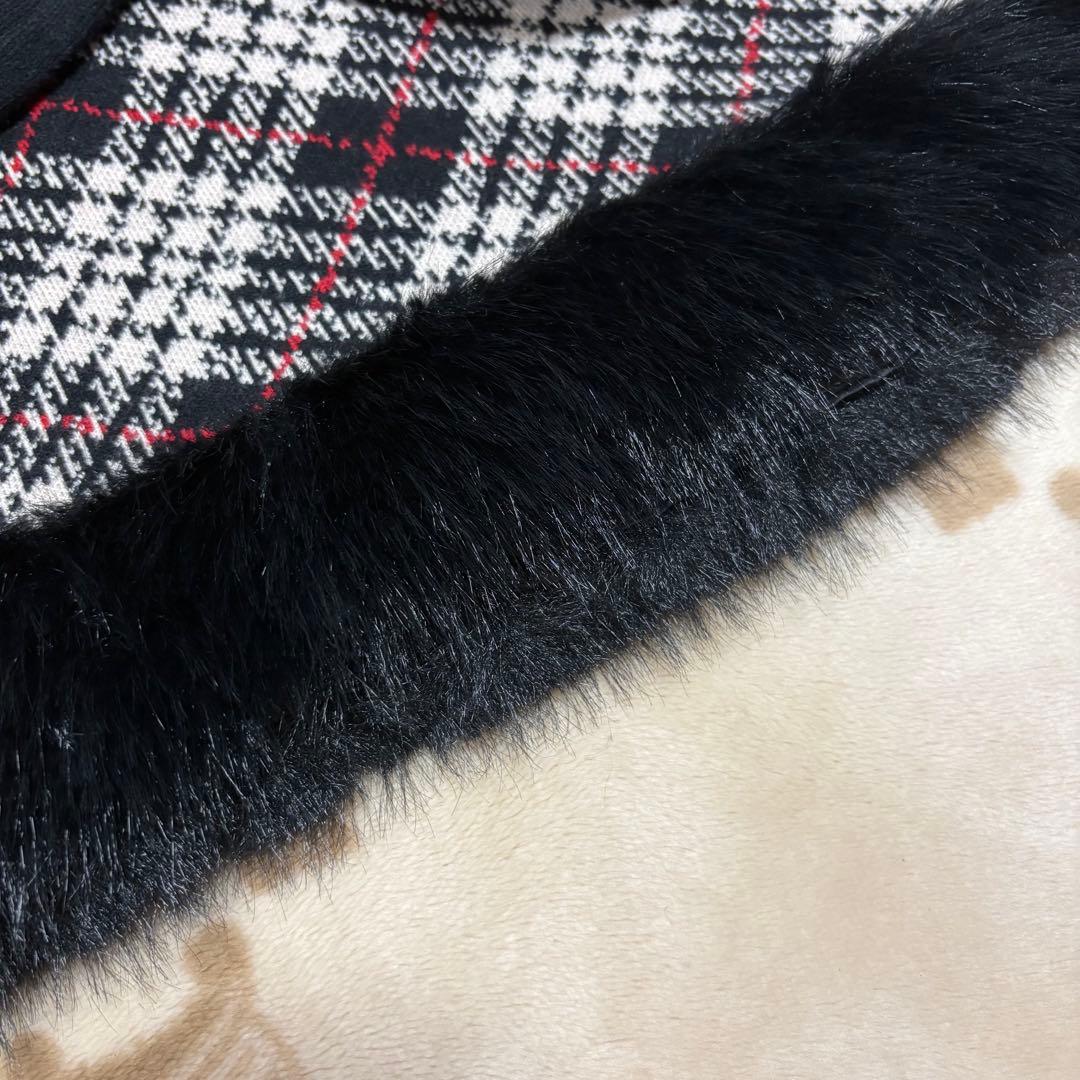 RANDY　ベルテッドプレイドファーミニワンピース