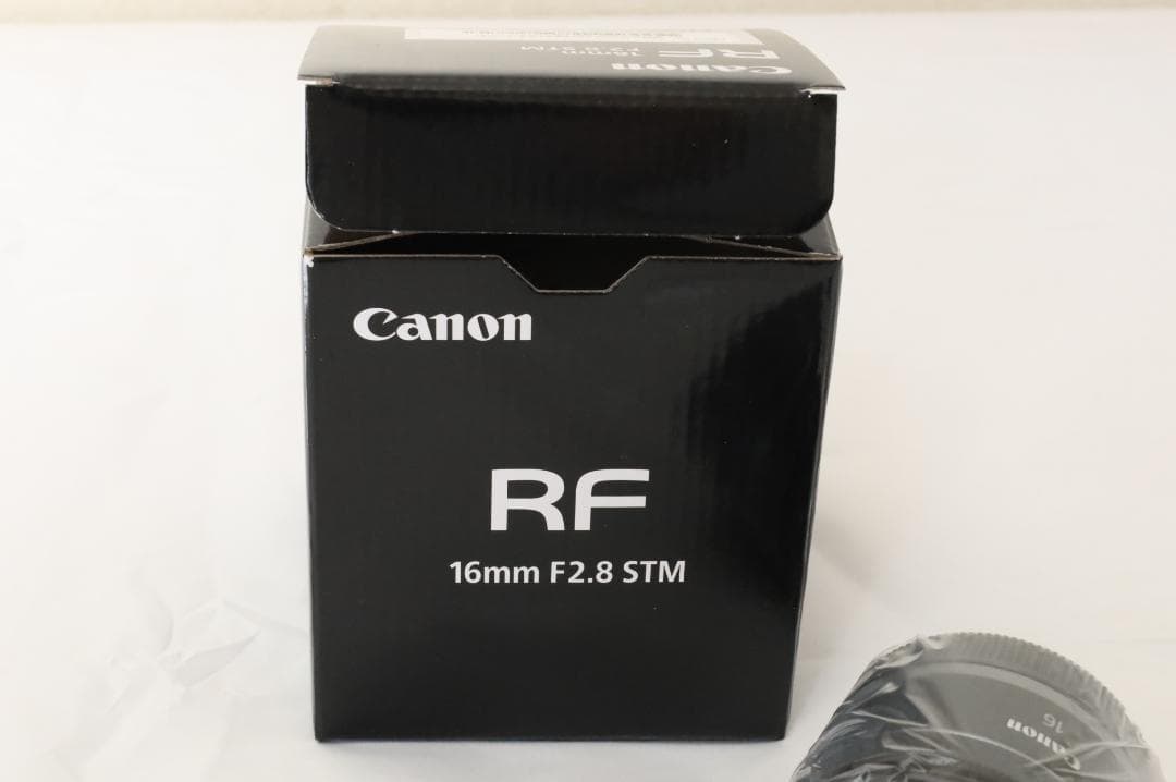 黒*メ様 【未使用品】保証書付き キャノン Canon RF 16mm F2.8