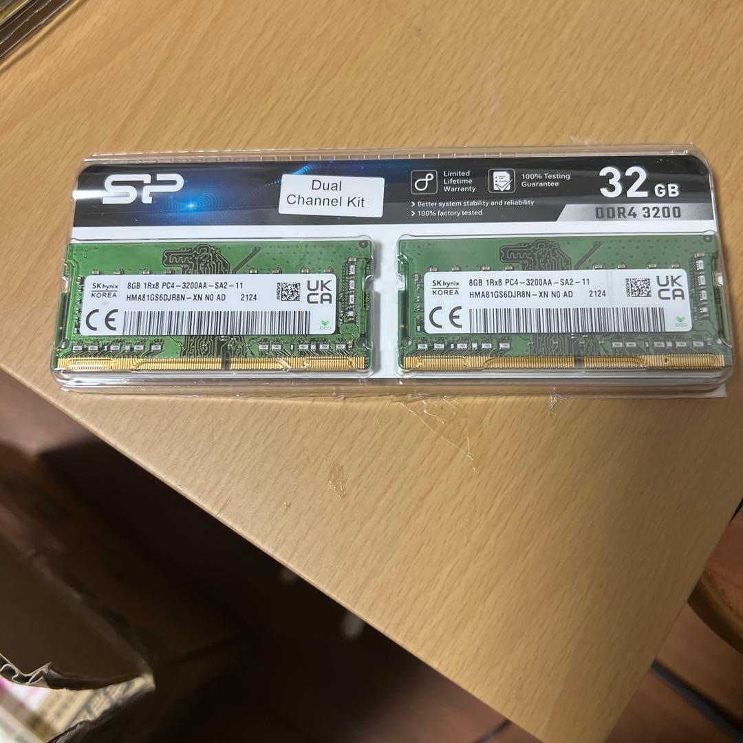 DDR4 3200 RAM 16GB(8GB×2)