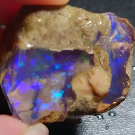 【70CT】エチオピア　オパール 原石 鉱物標本　ウェロ産