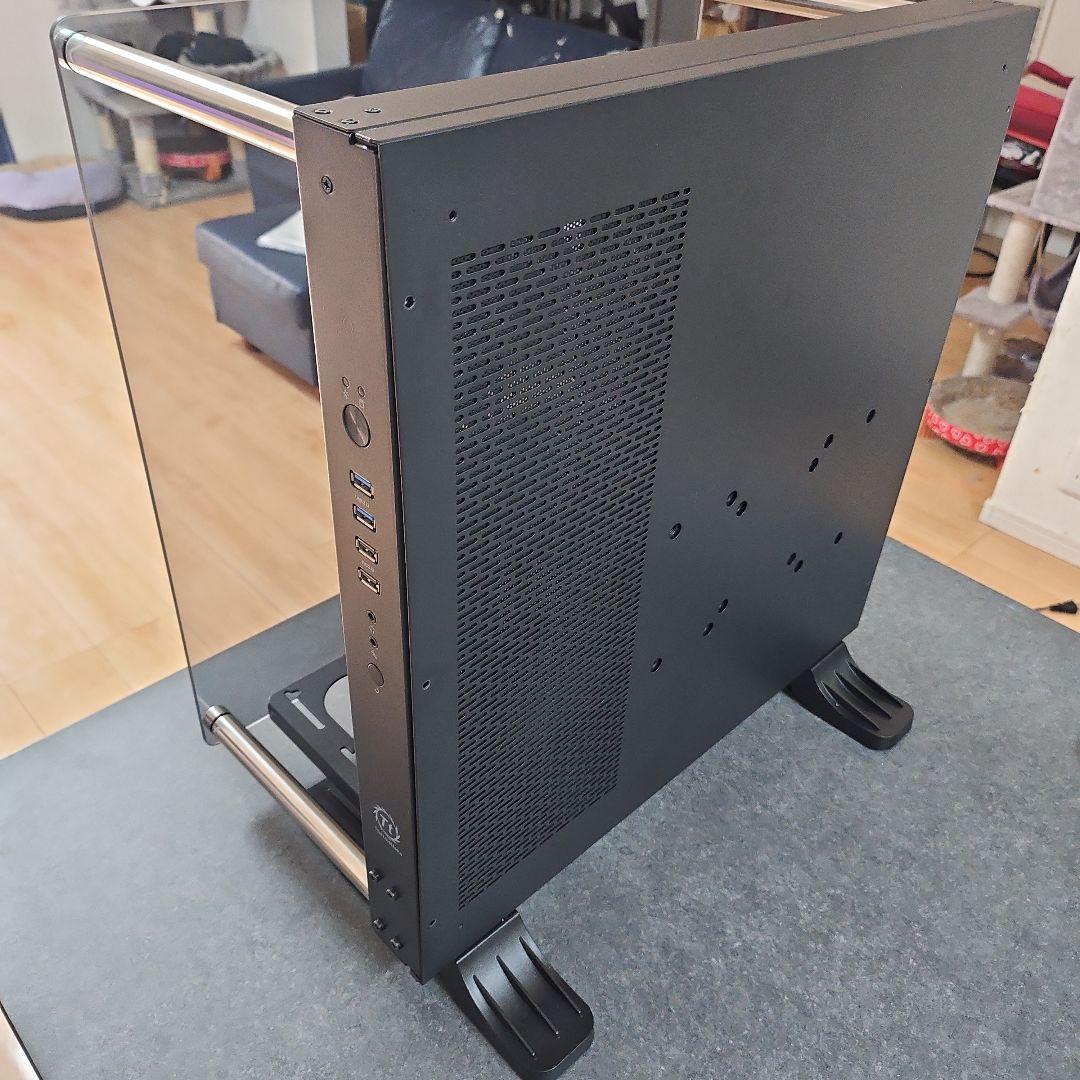 Thermaltake Core P3 ミニタワーPCケース ガラスパネル付き
