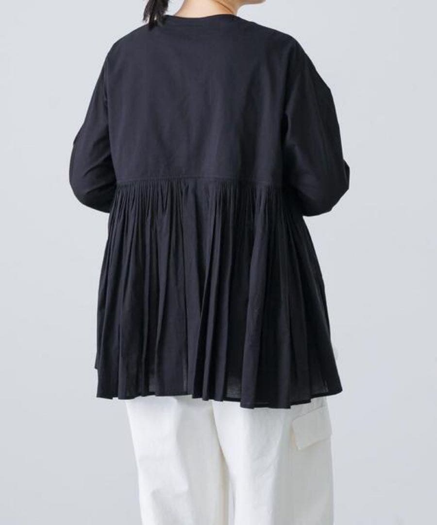 かぐれ　アンガルカシャツ　BLACK