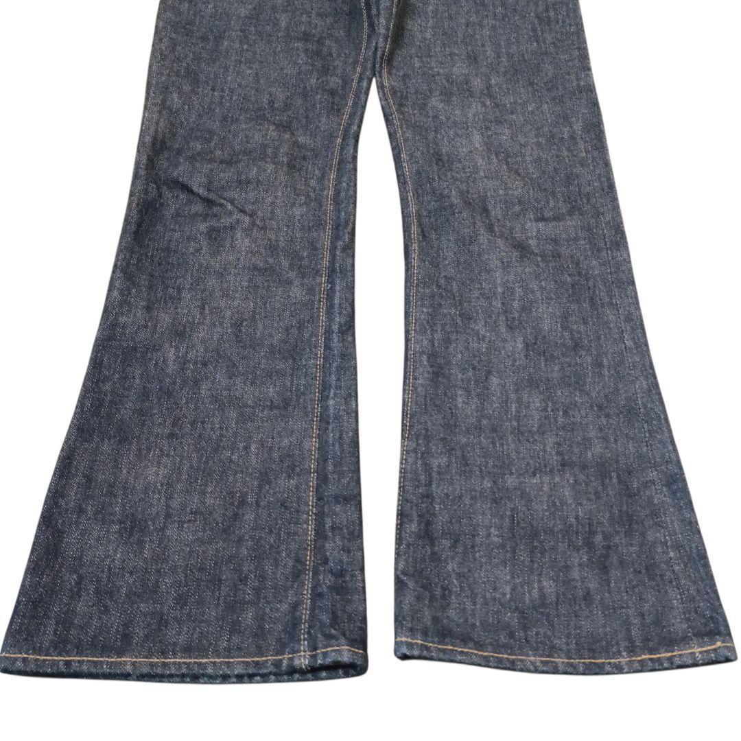 ✨FULLCOUNT セルビッチ 革パッチ ブーツカット フレアデニム 日本製