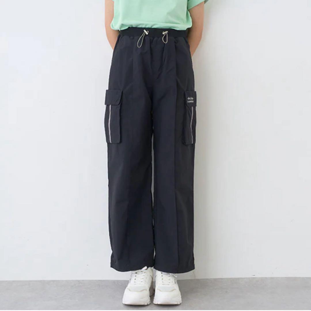 ウエストリブカーゴパンツ　はっ水　サイズ160