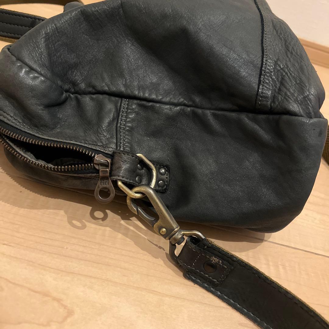 ZER 黒 ホースレザー ショルダー レザー 革