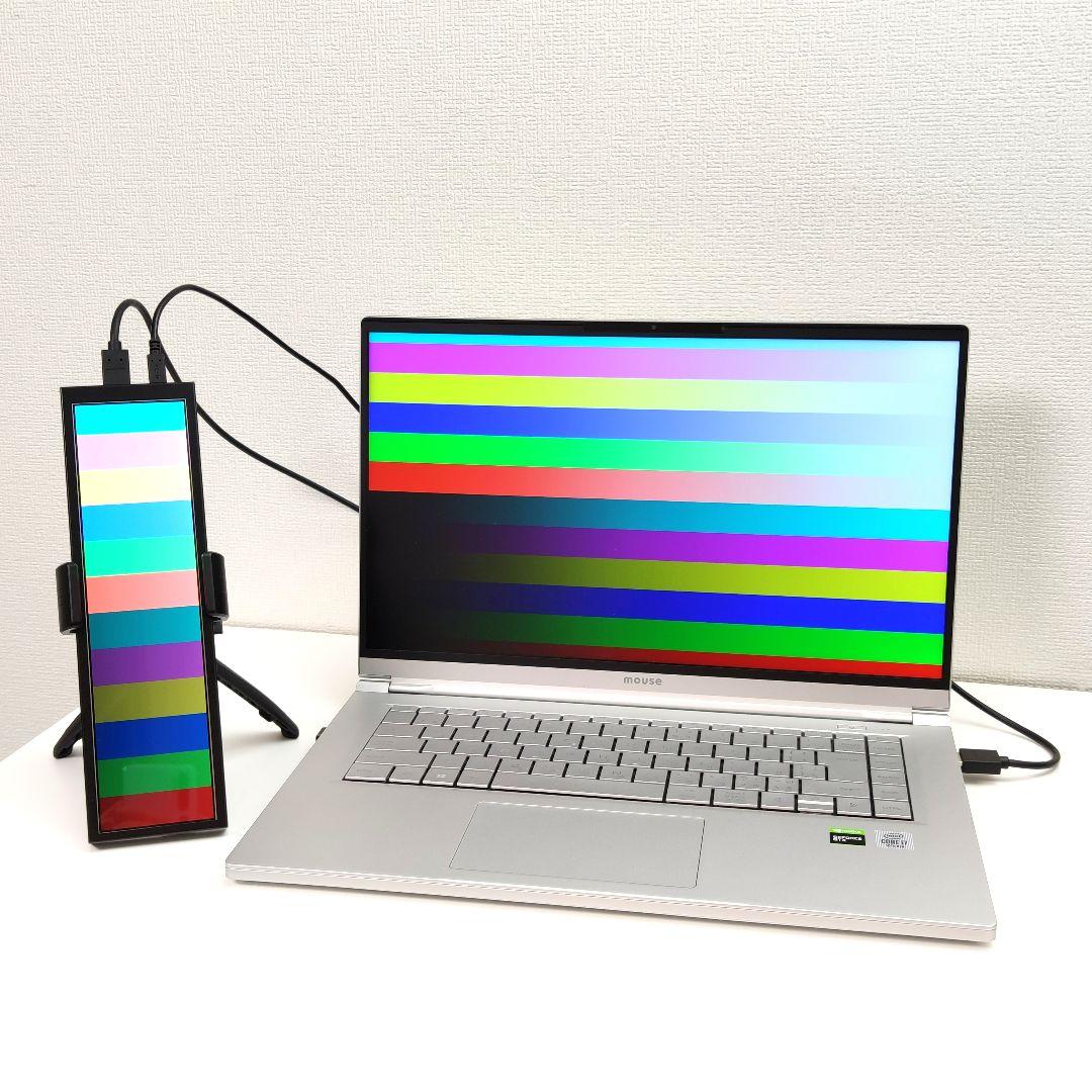 ケース入り細長液晶ディスプレイ 480x1920