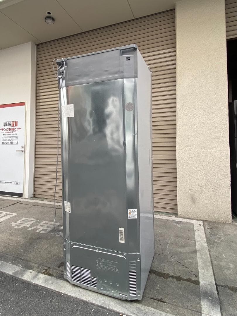 A436◆シャープ 3ドア 冷蔵庫 350L SJ-WA35B-S どっちもドア