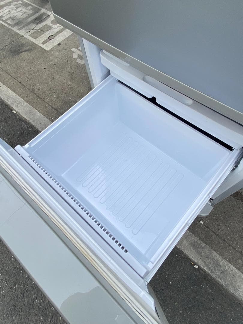 A436◆シャープ 3ドア 冷蔵庫 350L SJ-WA35B-S どっちもドア