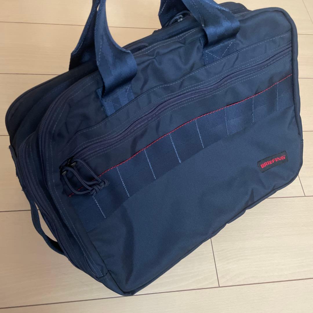 ATLAS【美品】BRIEFING TR-3 S MW GENIIネイビー