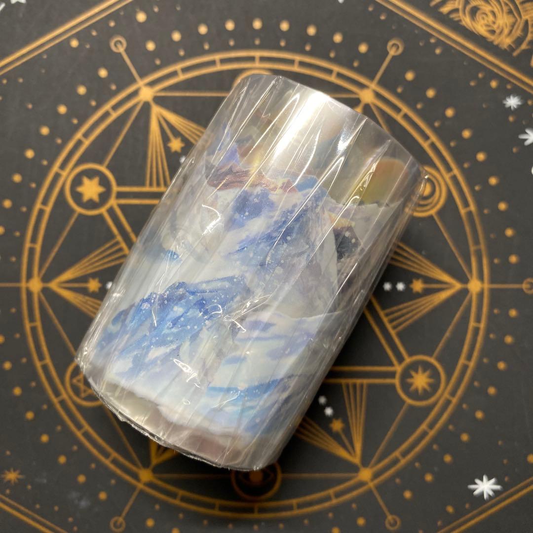 【9506】海外　5m巻　PETマスキングテープ　雪山　自然景色　背景系