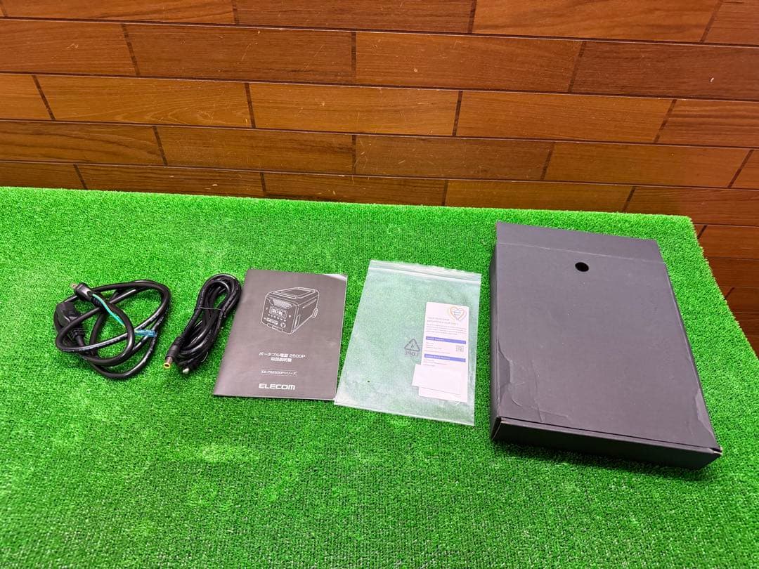 DE-PS2500PBK ポータブル電源 2500ｗ