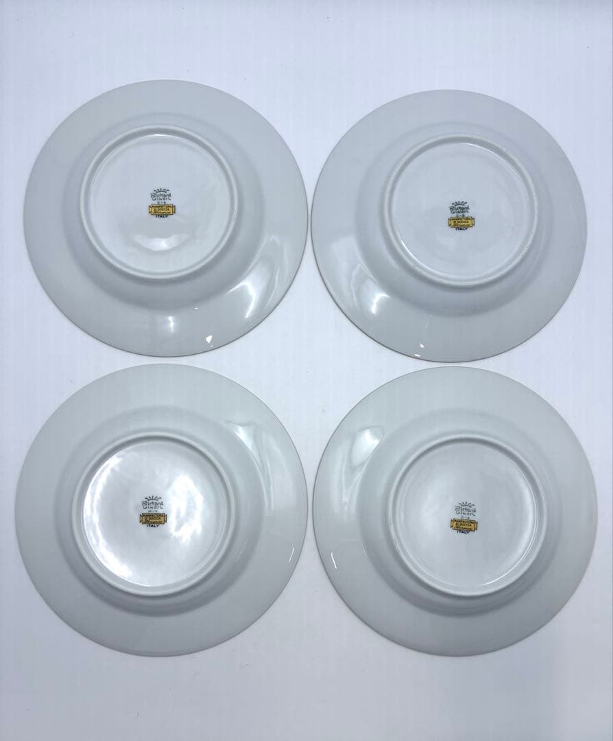 リチャードジノリ　インペロスカラ　24cm スーププレート 7枚セット