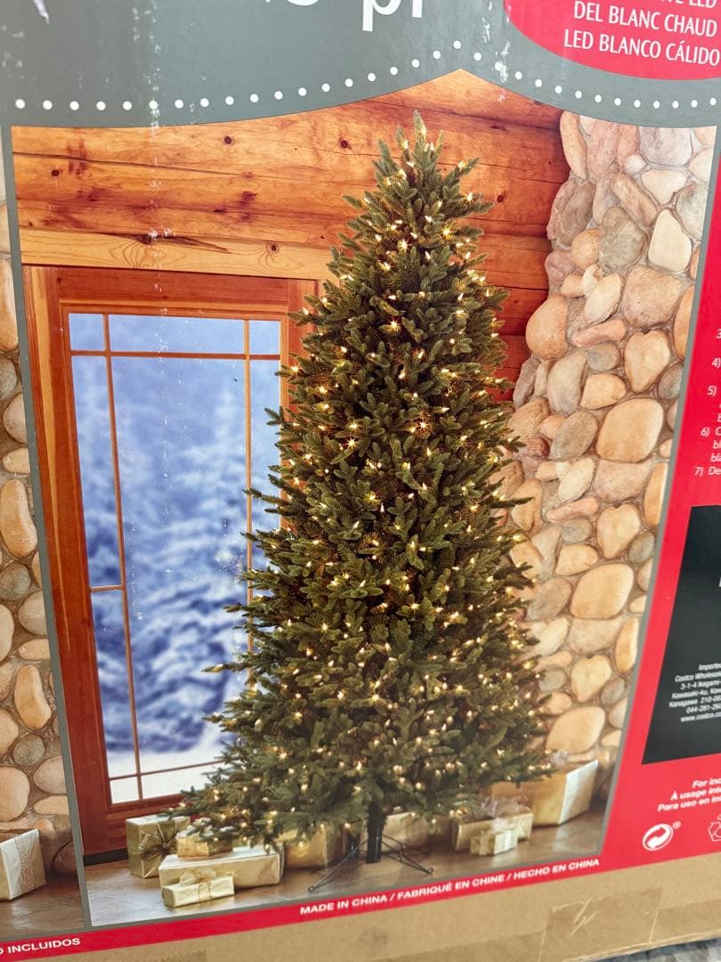 ✨特大✨大型クリスマスツリー2.2.m✨迫力満点！✨キラキラ点滅