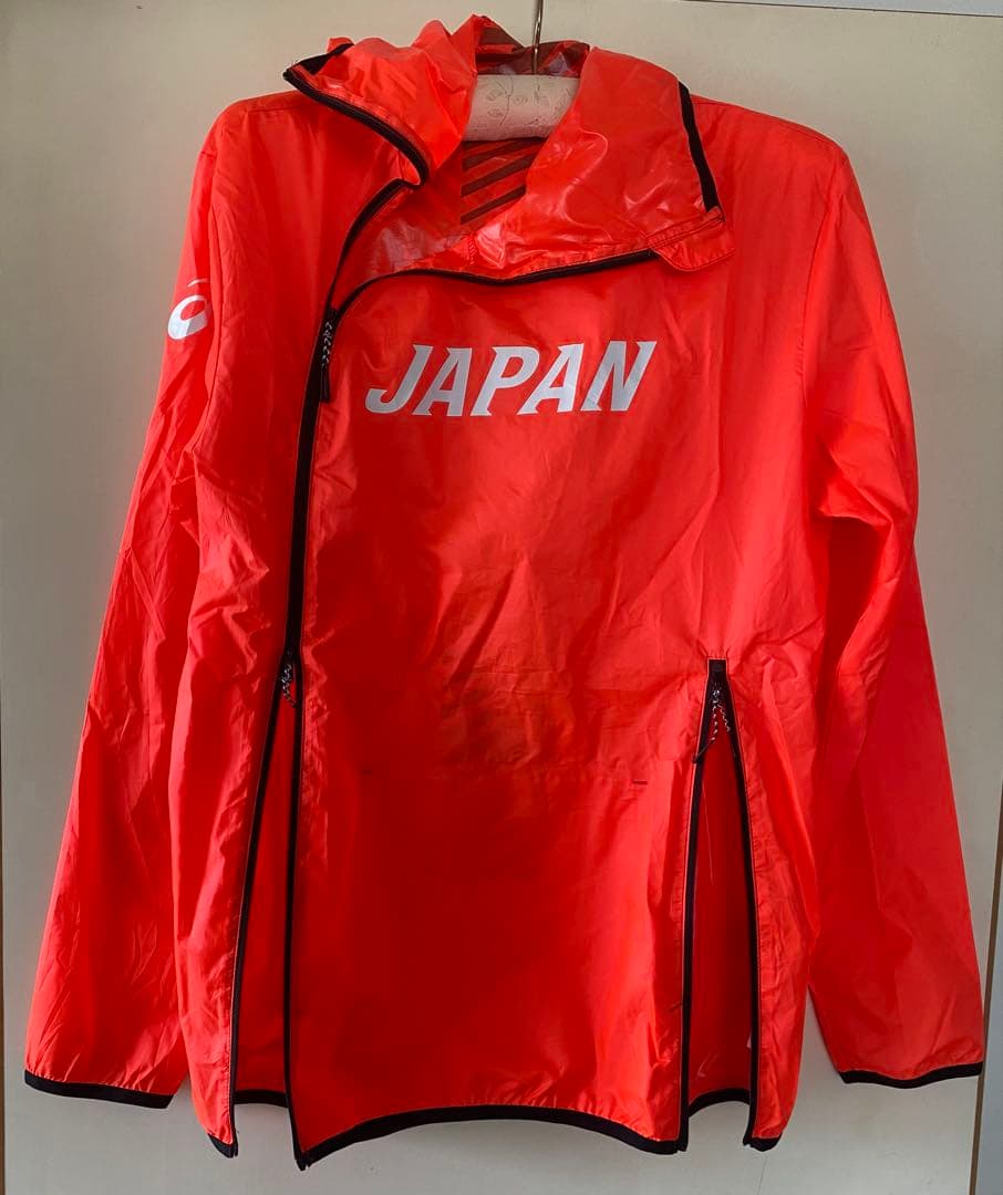 ウインドブレーカー はおり asics XL JAPAN 陸上 日本代表