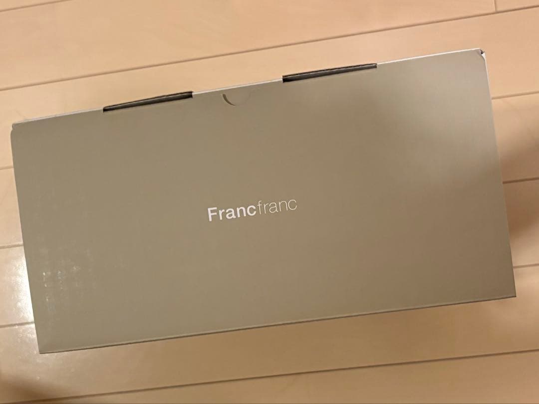 【新品未開封】Francfranc ヒーター付きブランケット ホワイト