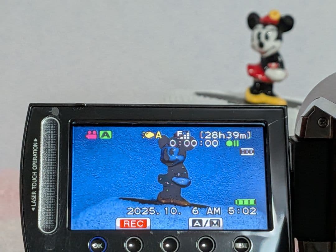 超美品　Victor Everio HDD ビデオカメラ ４０倍ズーム