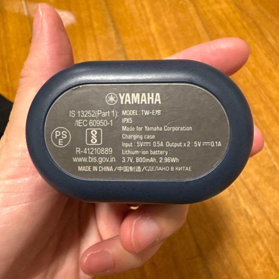Yamaha TW-E7B ワイヤレスイヤホン