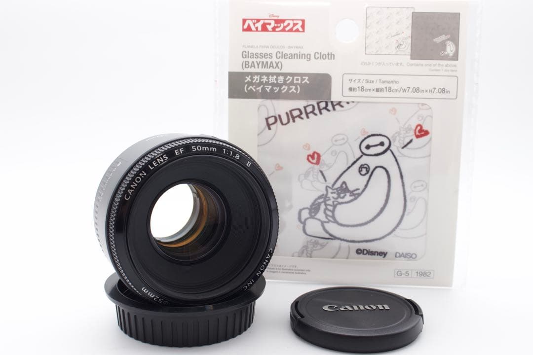 神レンズ✨Canon EF 50mm F1.8 Ⅱ 単焦点　美品　撒き餌レンズ