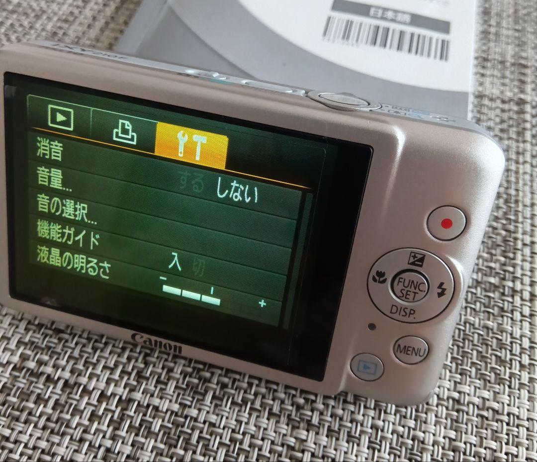 Canon デジカメ　IXY210F シルバー　ジャンク品