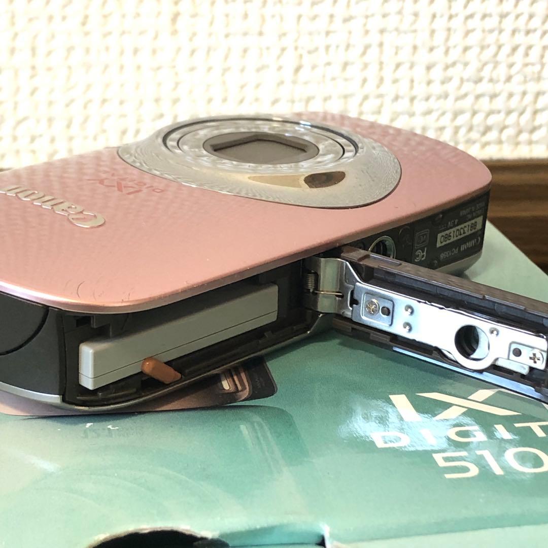 【美品】キャノン Canon IXY DIGITAL 510 IS　ピンク