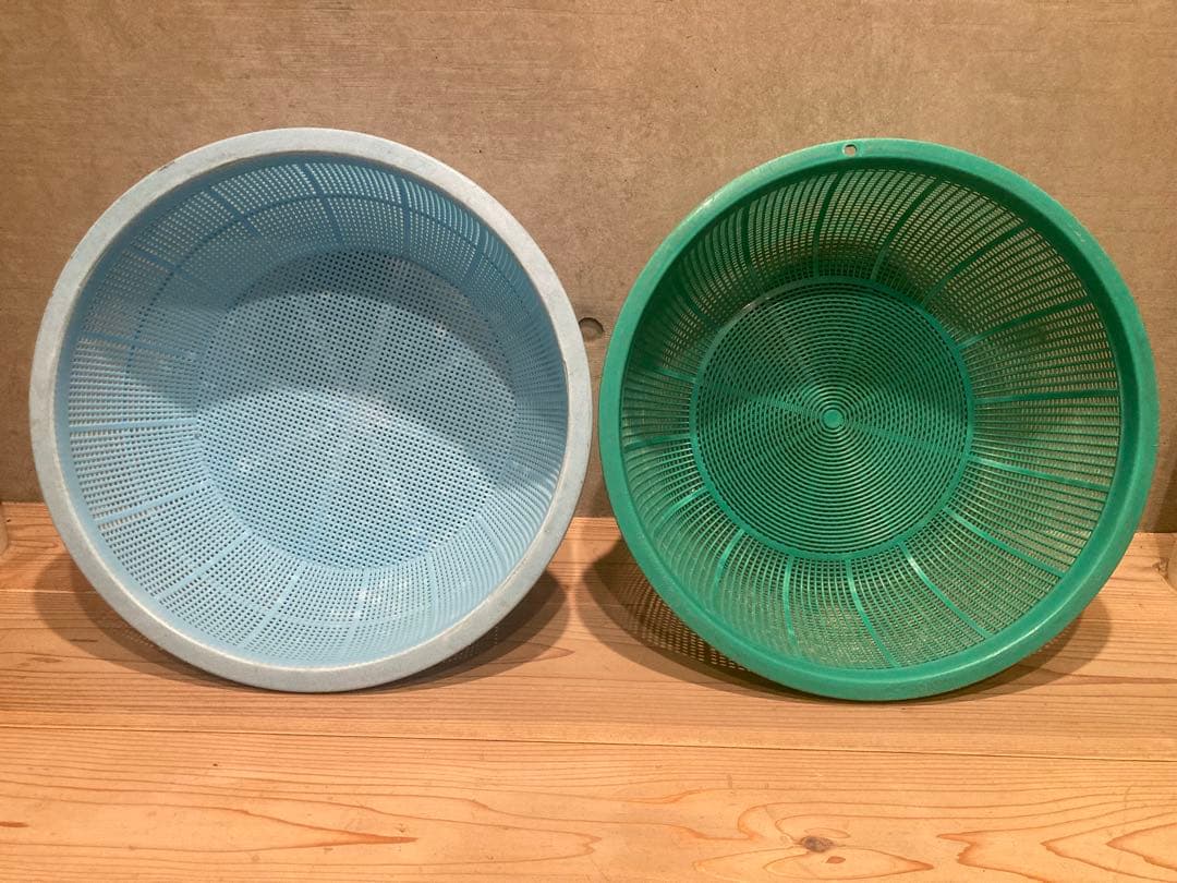 大型ざる　プラスチック　8個　中型ざる　サンコー　DX650　イケダ　DX470