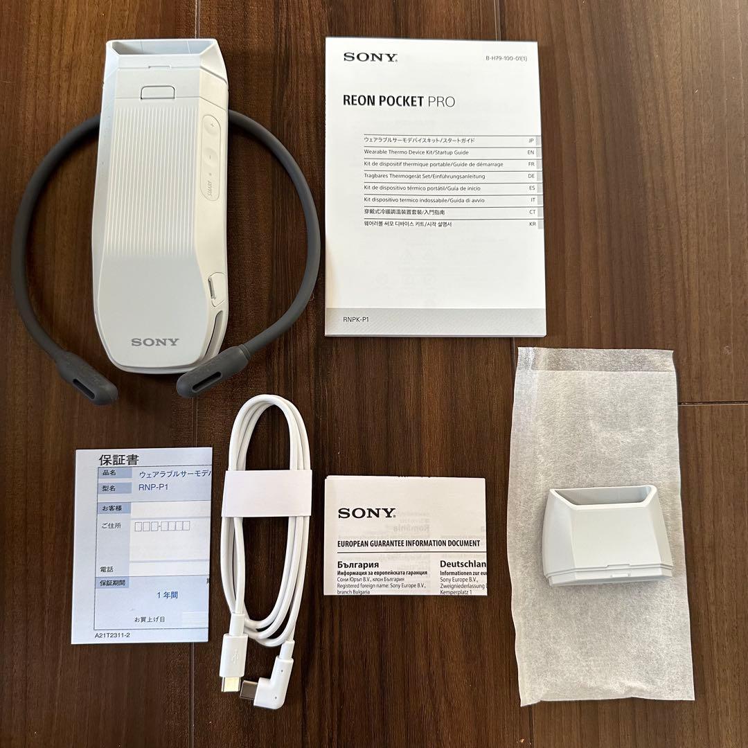 【付属品完備・美品】ソニー REON POCKET PRO
