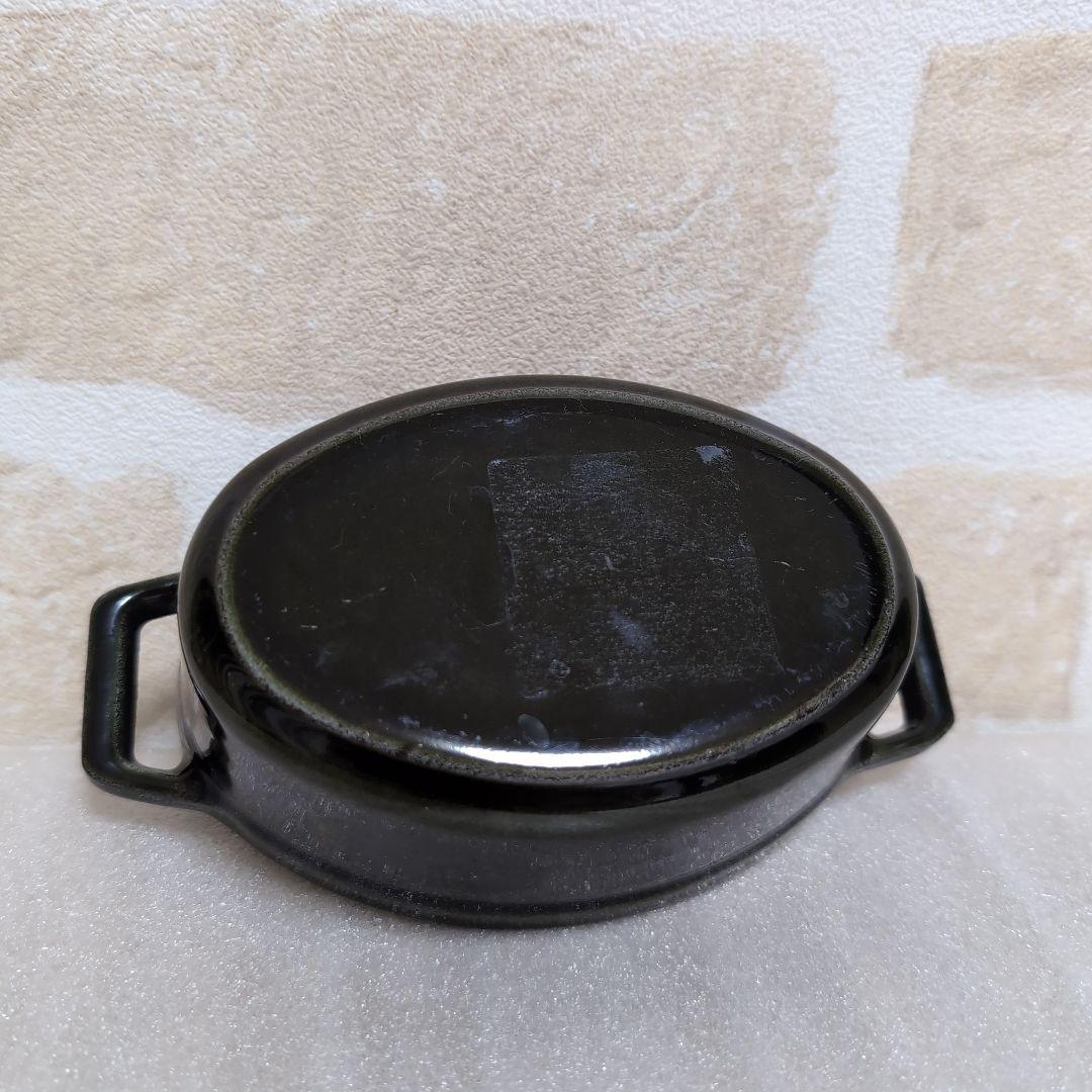 入手困難 ストウブ オーバルシチューパン11cm ジョエルロブション オリーブG