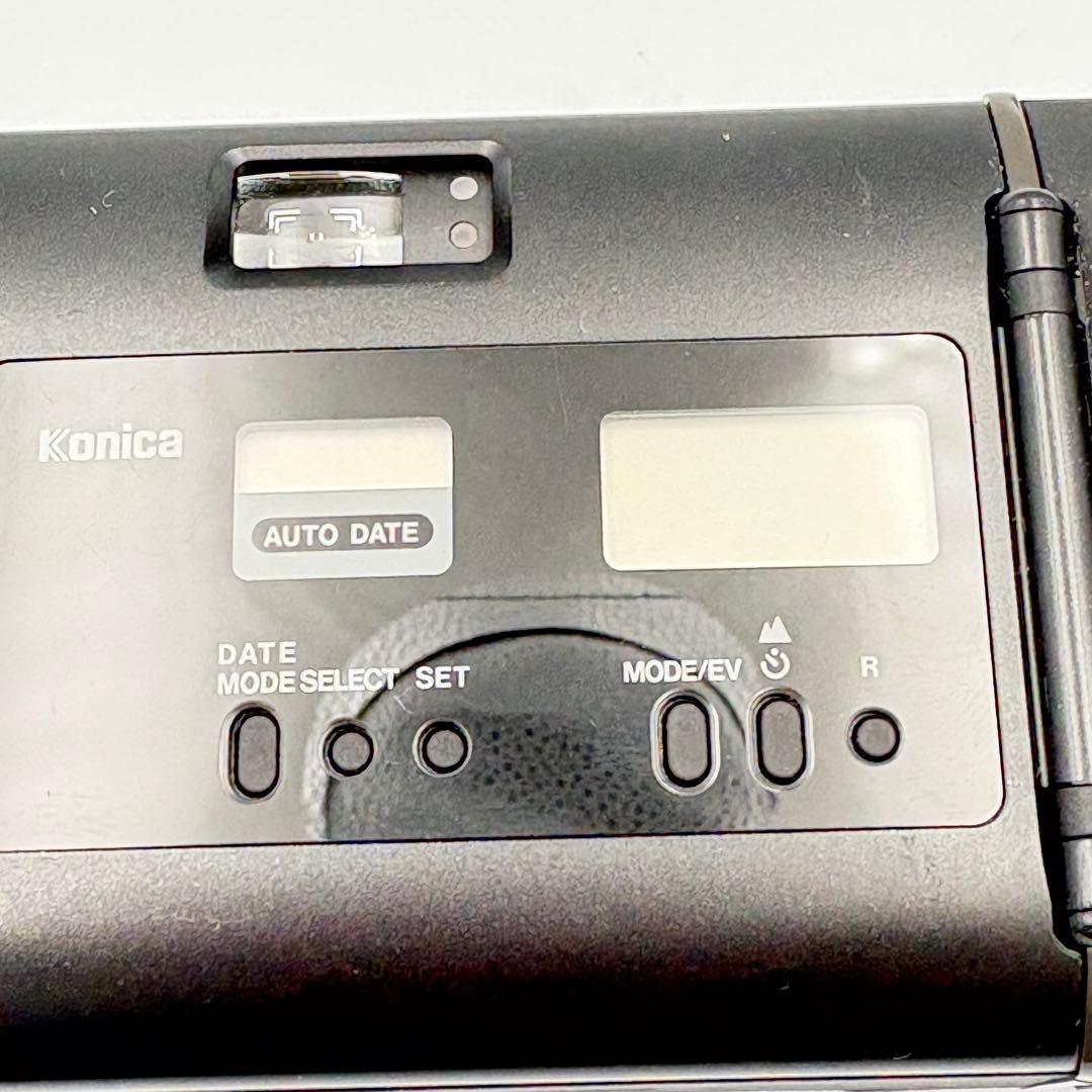 コニカ ビックミニ フィルムカメラ コンパクト ブラック 0329-S5704s