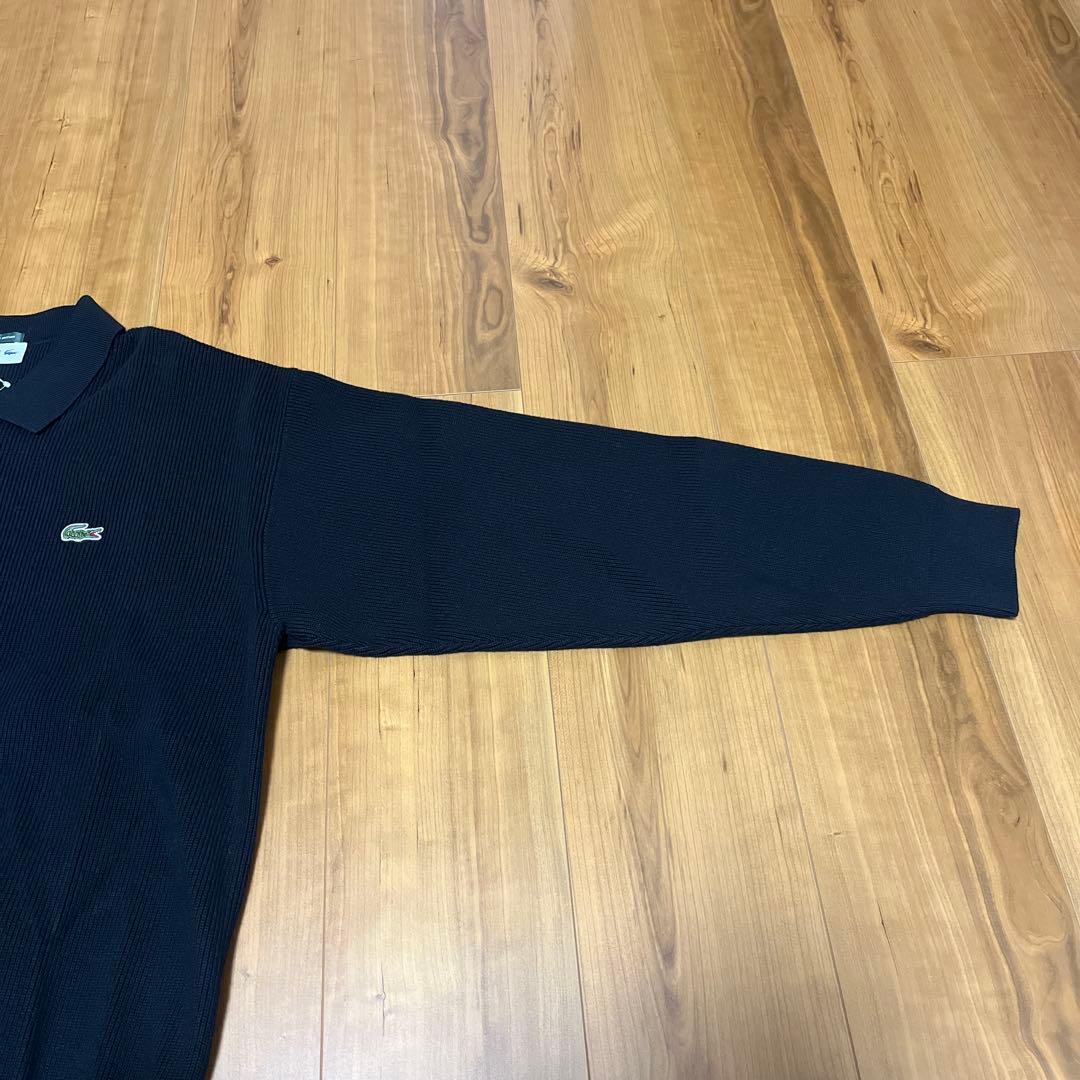 LACOSTE × BEAMS 別注 ニットジップアップカーディガン　新品未使用