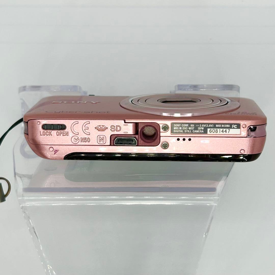 ✨良品✨SONY サイバーショット DSC-WX7 ピンク 動作確認済み