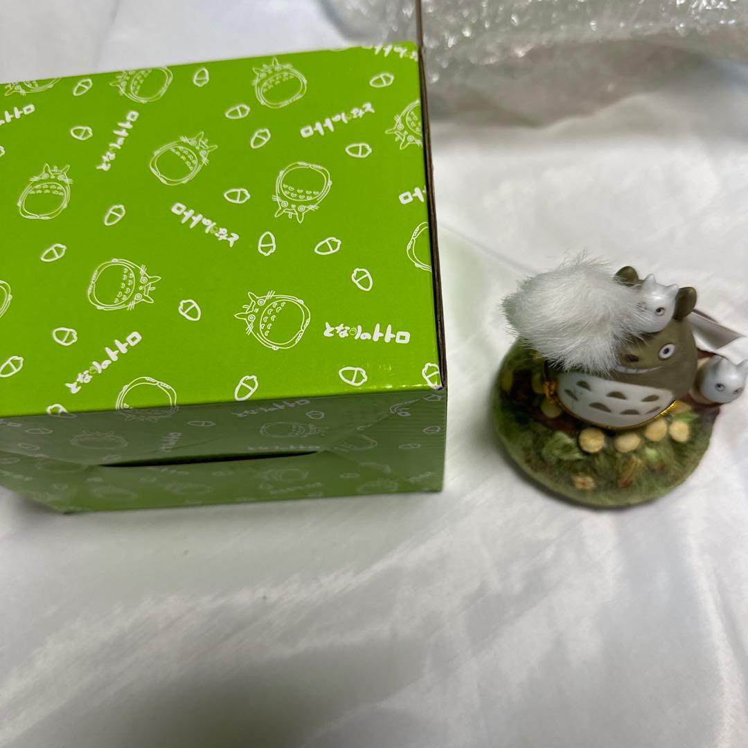 希少　たんぽぽ　となりのトトロ オルゴール 陶器製