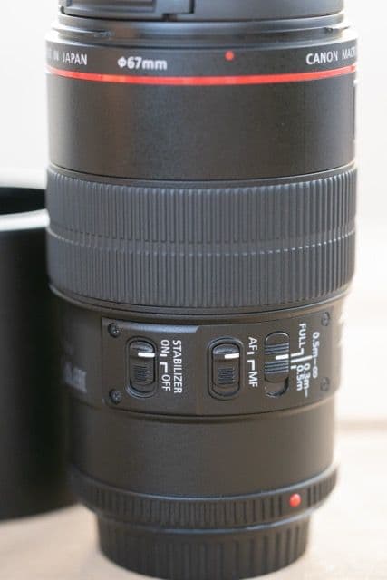 キヤノン EF100mm F2.8L MACRO IS USM