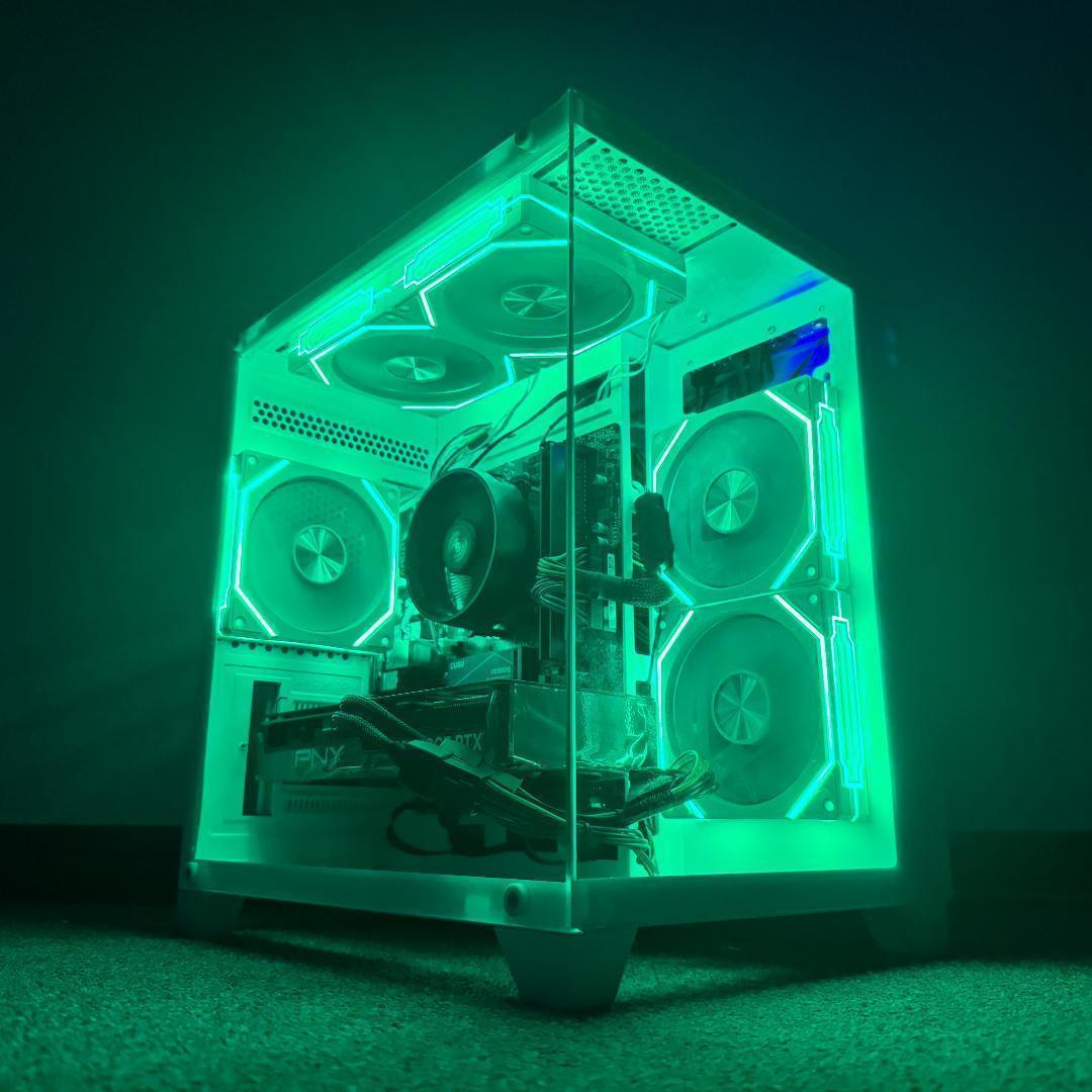 新品ケースゲーミングPC★RTX3080/Ryzen 7/新品SSD1TB