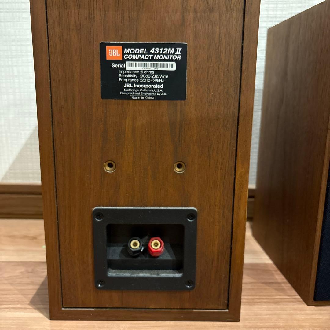 JBL 4312M II ブラック スピーカー