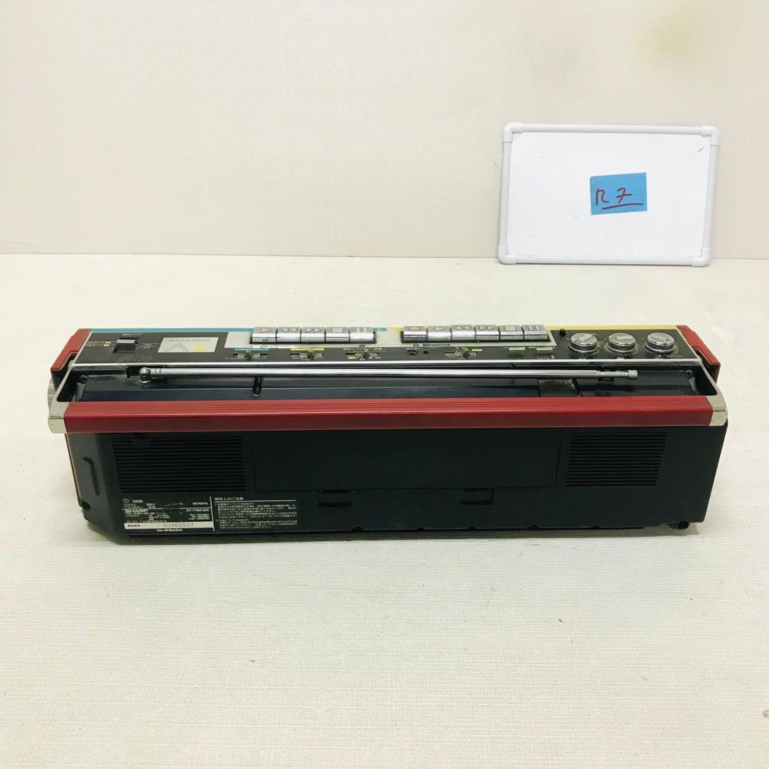 SHARP QT-77MkⅡ ラジカセ 動作確認済みです