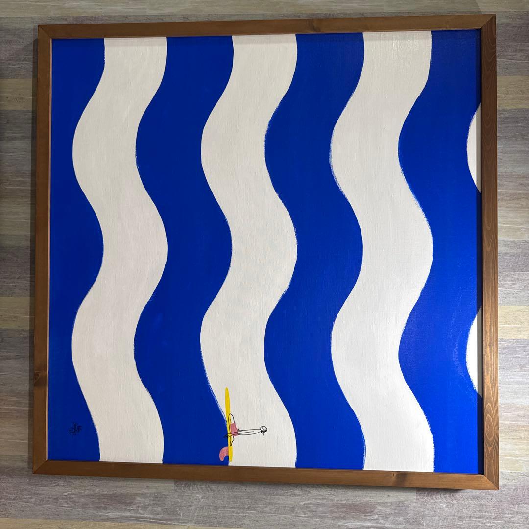 豊田弘治さん 絵画　ロンハーマン　ハンドルメイドアート