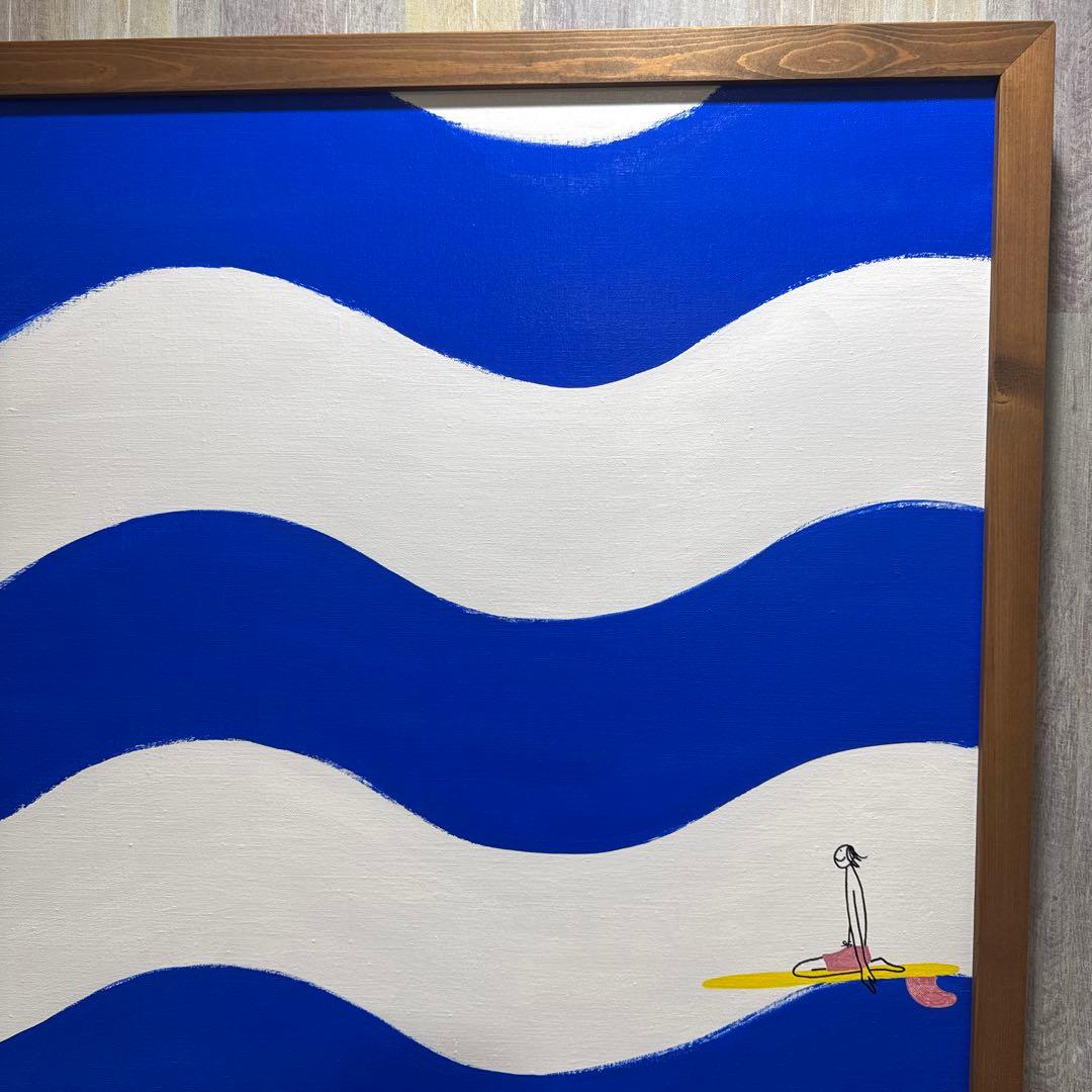 豊田弘治さん 絵画　ロンハーマン　ハンドルメイドアート