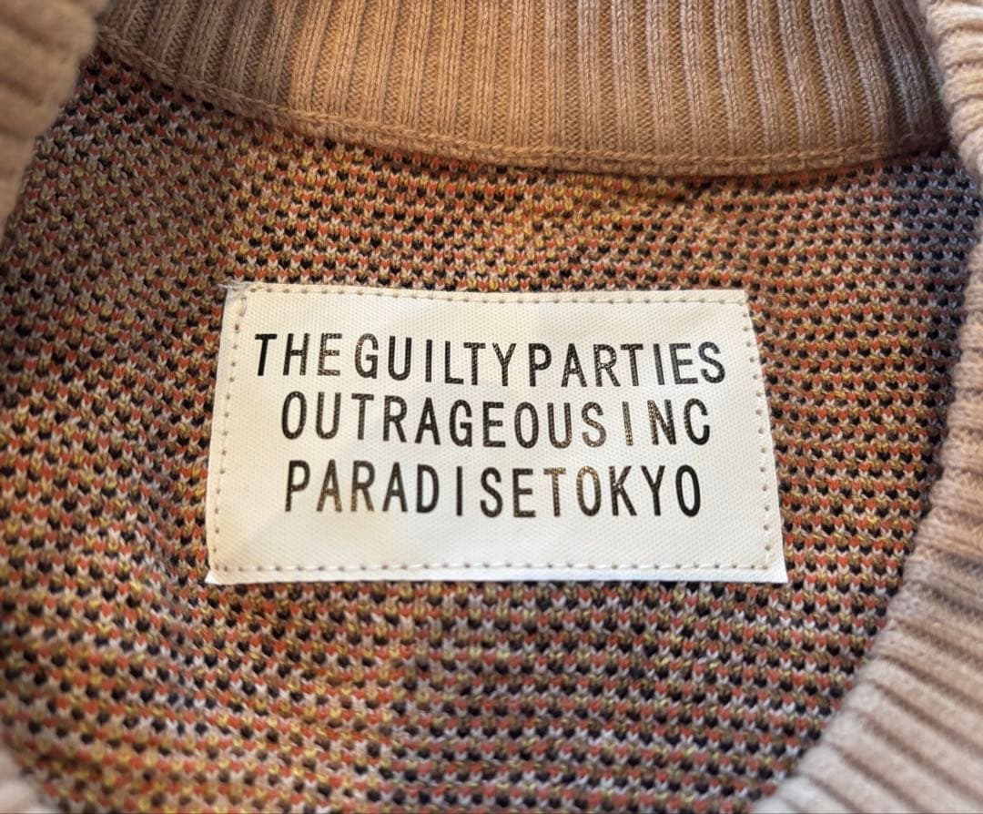 WACKO MARIA ワコマリアGUILTY PARTIES ニット XL